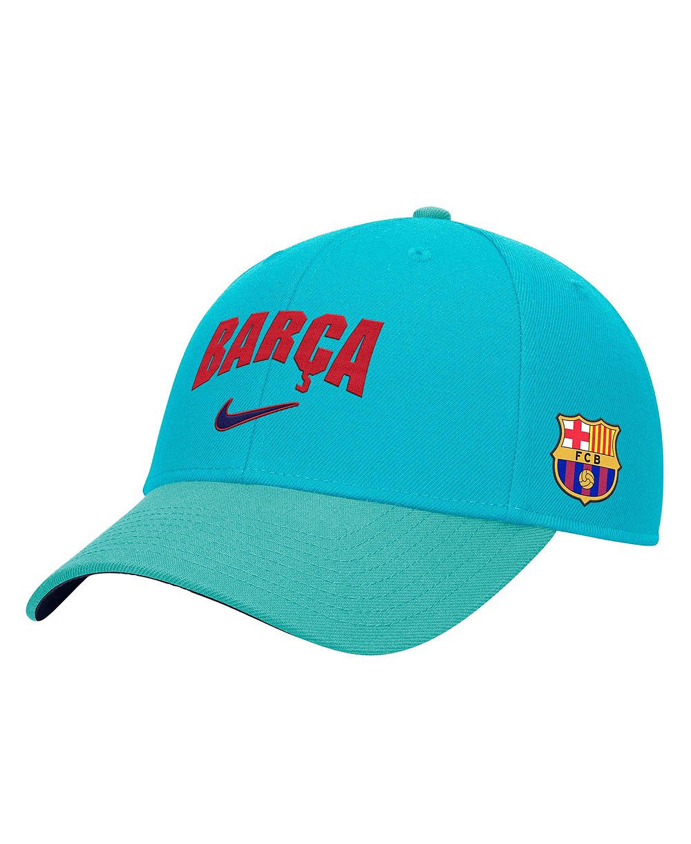 Men's Nike Teal Barcelona Rise Adjustable Hat