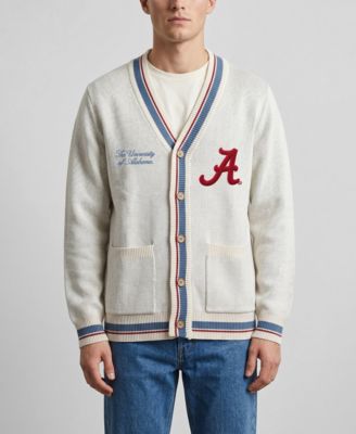 Мужской и женский кардиган Uscape Apparel Alabama Crimson Tide Americana Striped