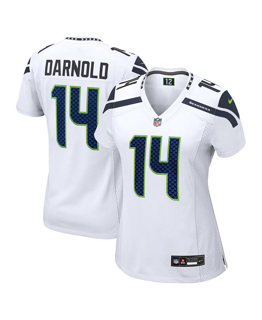 Женская джерси Nike Sam Darnold White Seattle Seahawks Game