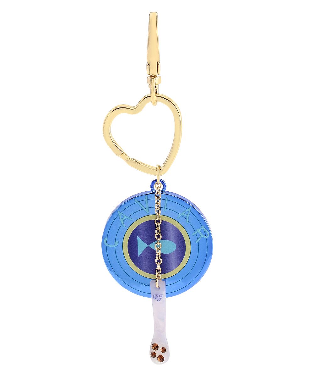 Серьги Betsey Johnson Faux-Stone Caviar Charms