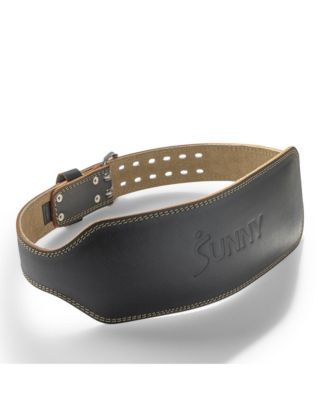 Ремень для тяжелой атлетики Sunny Health and Fitness, 6 дюймов, кожа, для приседаний и становой тяги