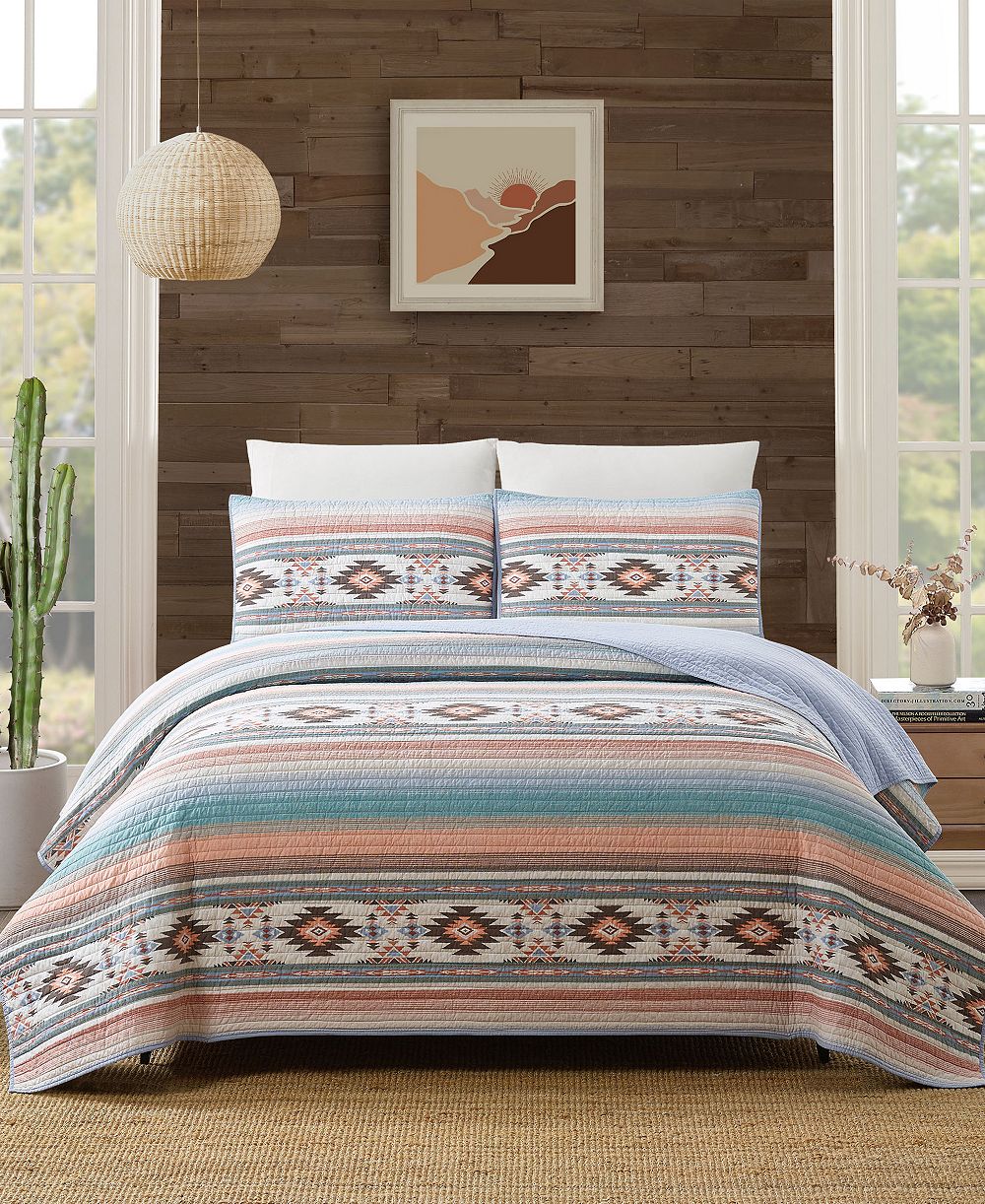 Комплект постельного белья Modern Heirloom Sunset Canyon двусторонний, размер king