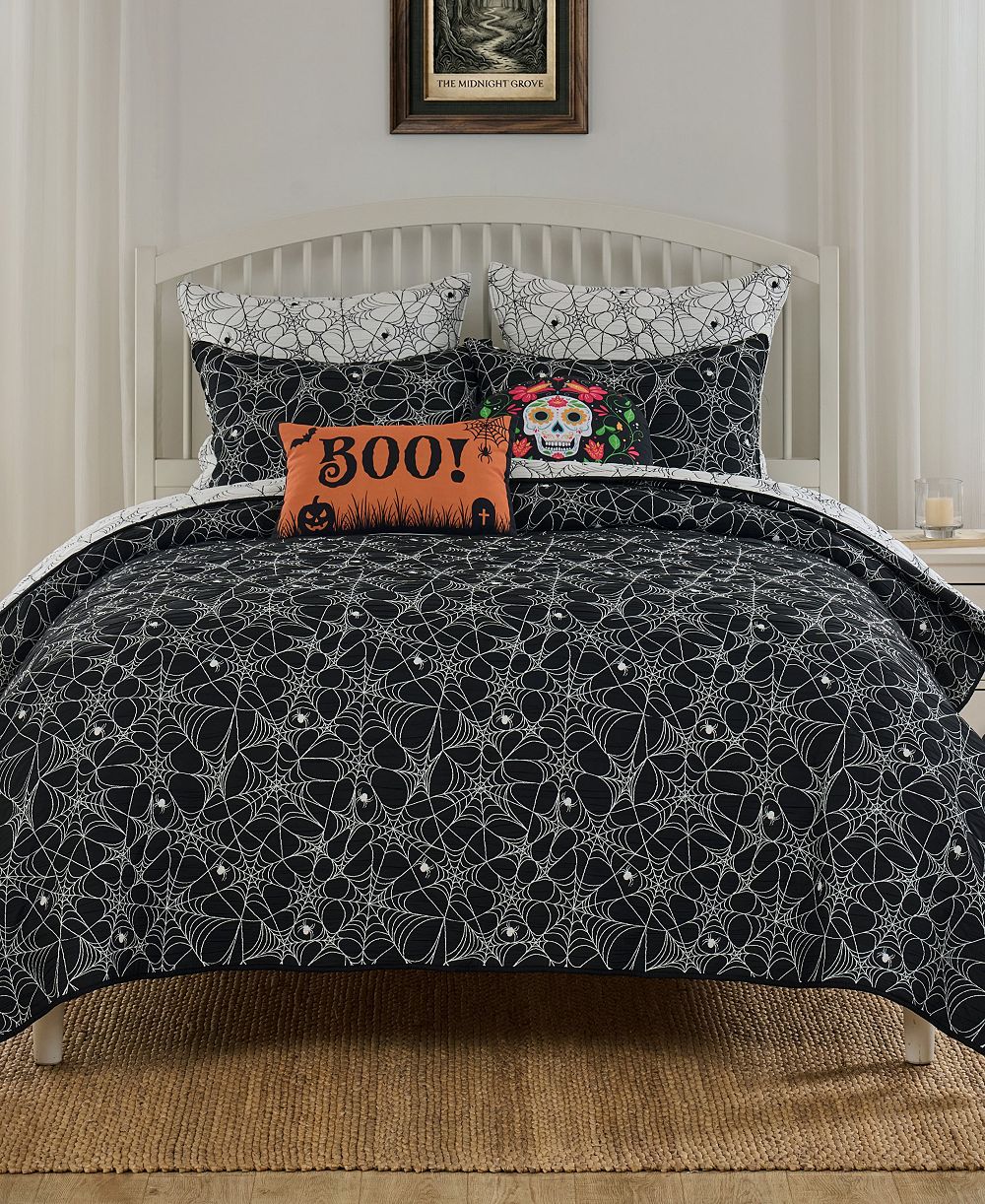 Комплект покрывал Greenland Home Fashions Spinderella Jacquard-Woven 2-Piece, Twin
