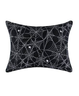 Greenland Home Fashions Spinderella Jacquard-Woven Lightweight Pillow Sham, Standard