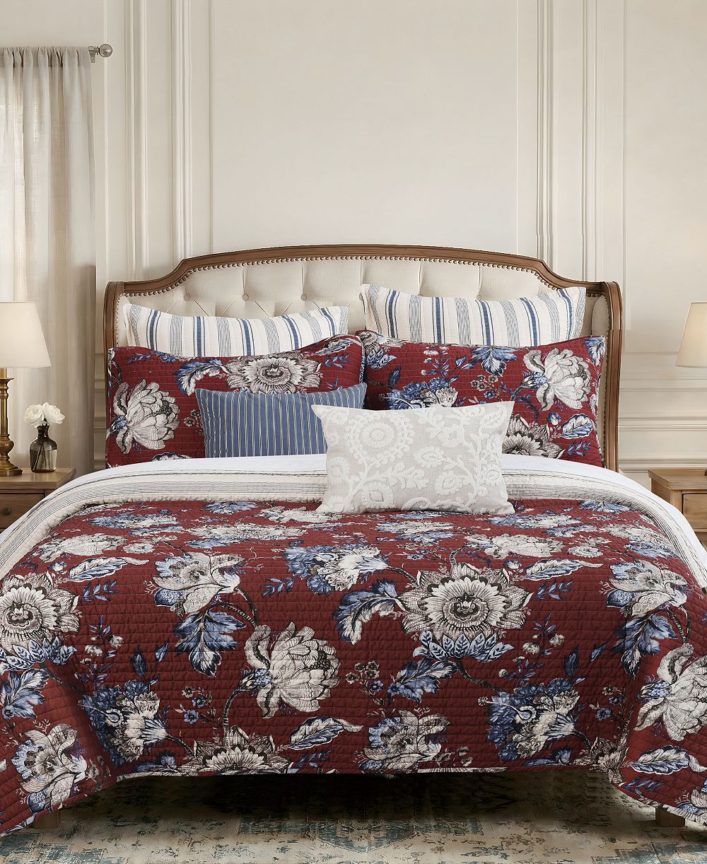 Levtex Home Royce реверсивный комплект из 2 стеганых одеял, Twin/Twin XL