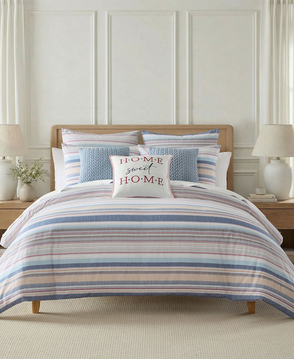 Levtex Home Providence Stripe Реверсивный комплект из 3-х одеял