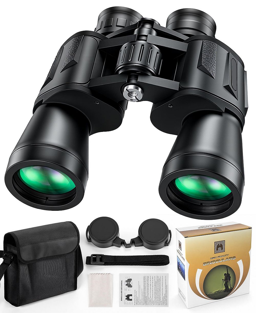 SUGIFT 10x50 Binoculars for Adults with BK7 Prism Wide Field of View for Bird Watching and Hunting