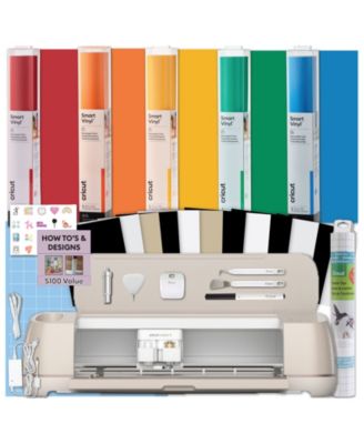 Cricut Maker 4 умная машина для резки с набором Rainbow Smart Vinyl