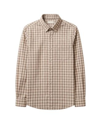 Tan gingham