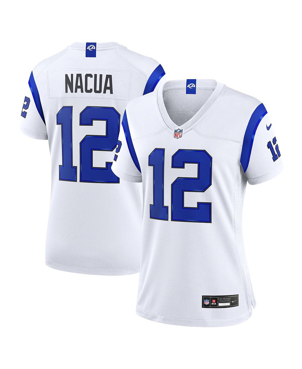 Женская джерси Nike Puka Nacua Los Angeles Rams Fearsome White Game