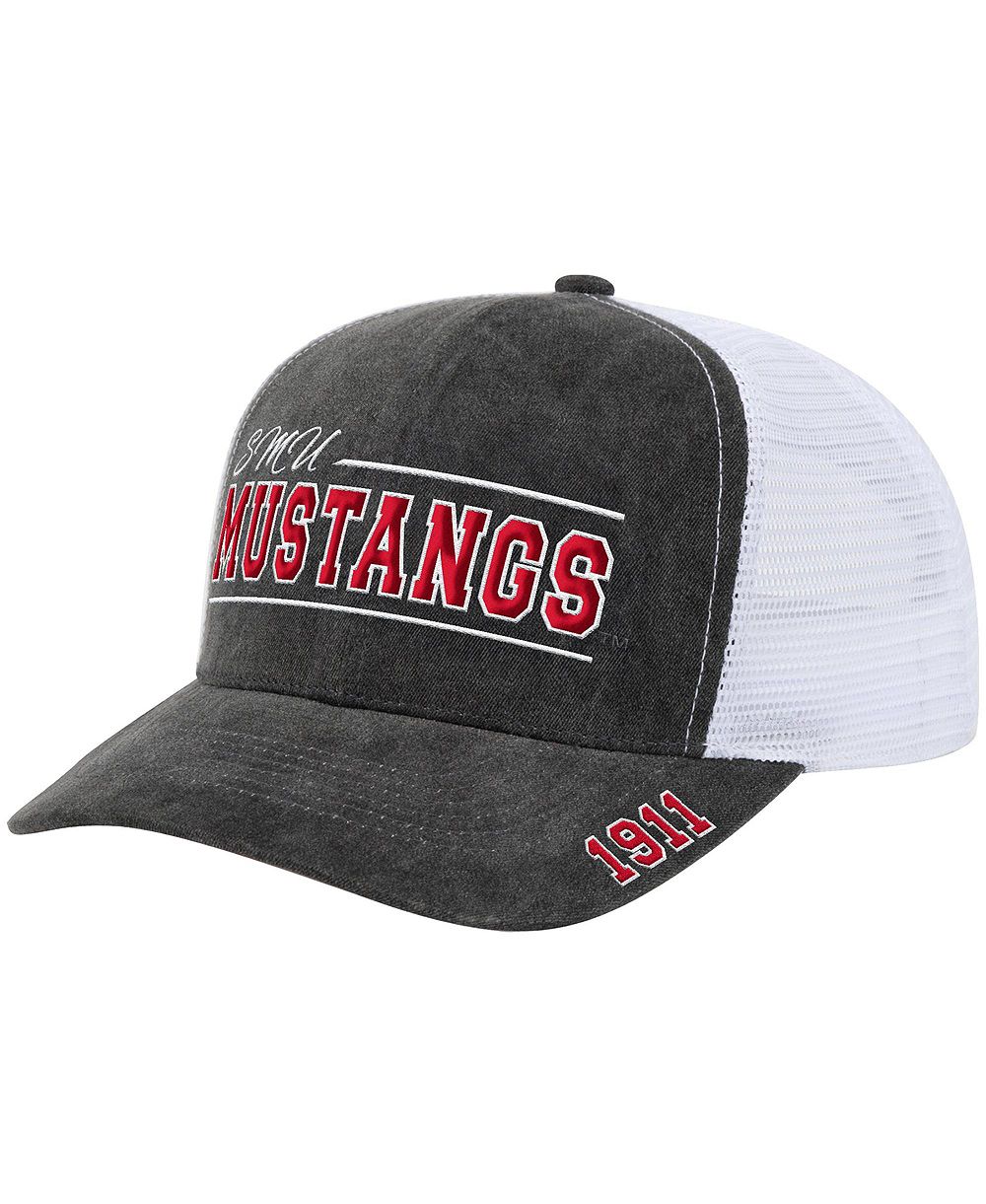 Men's and Women's Colosseum Gray Syracuse Orange Billy 2400 Adjustable Trucker Hat