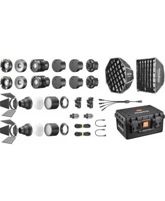 Godox MS60R KNOWLED RGB комплект из 2 светодиодных ламп с Bluetooth