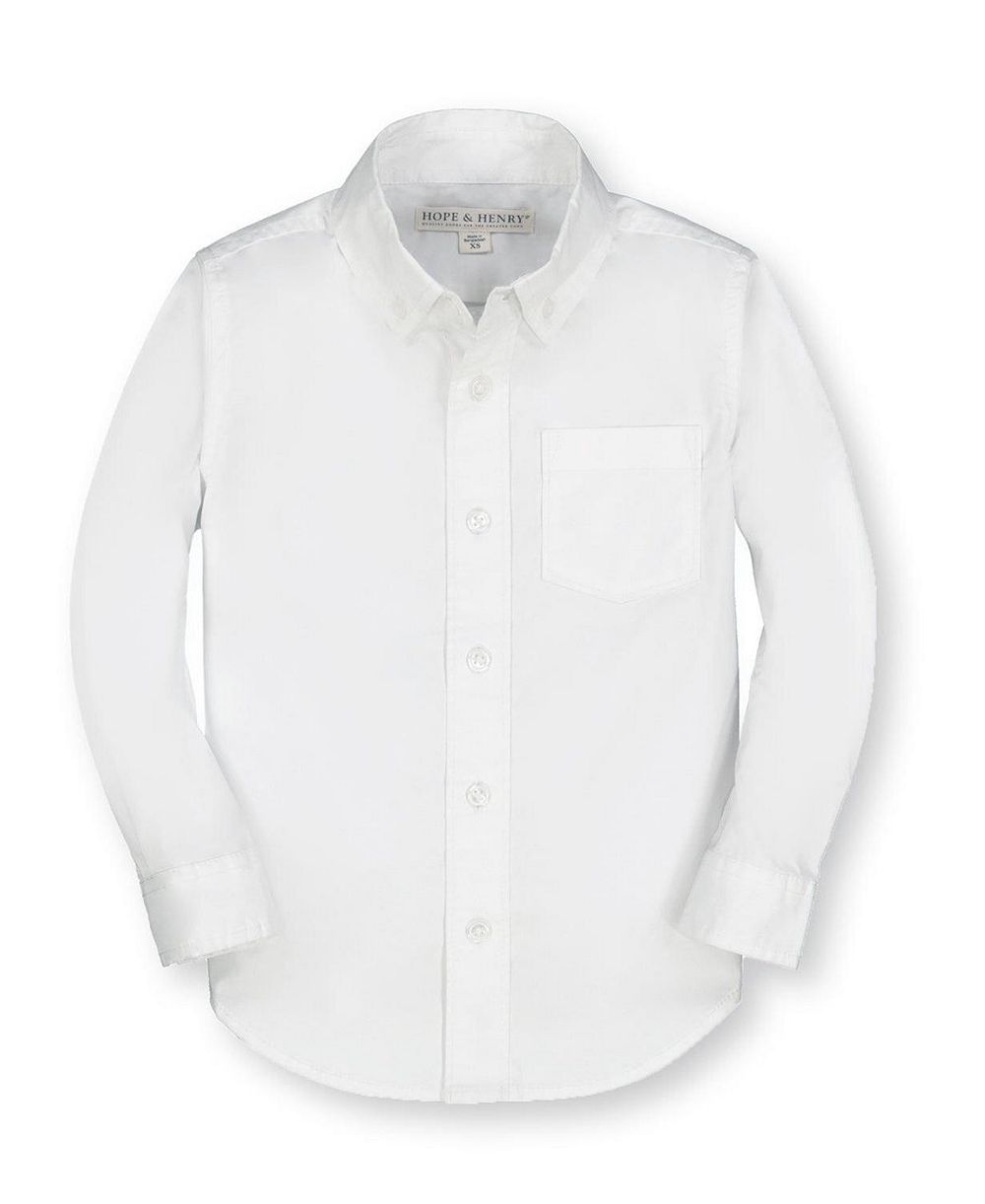 Детская рубашка Hope & Henry Organic Long Sleeve