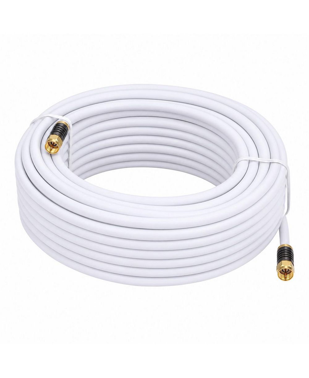 Lofree Quad-Shield RG6 Coaxial Cable 100 ft.