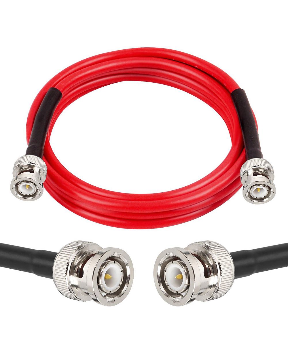 Lofree Low Loss 50 Ohm BNC Coaxial Cable Extension for RF Radio Antennas
