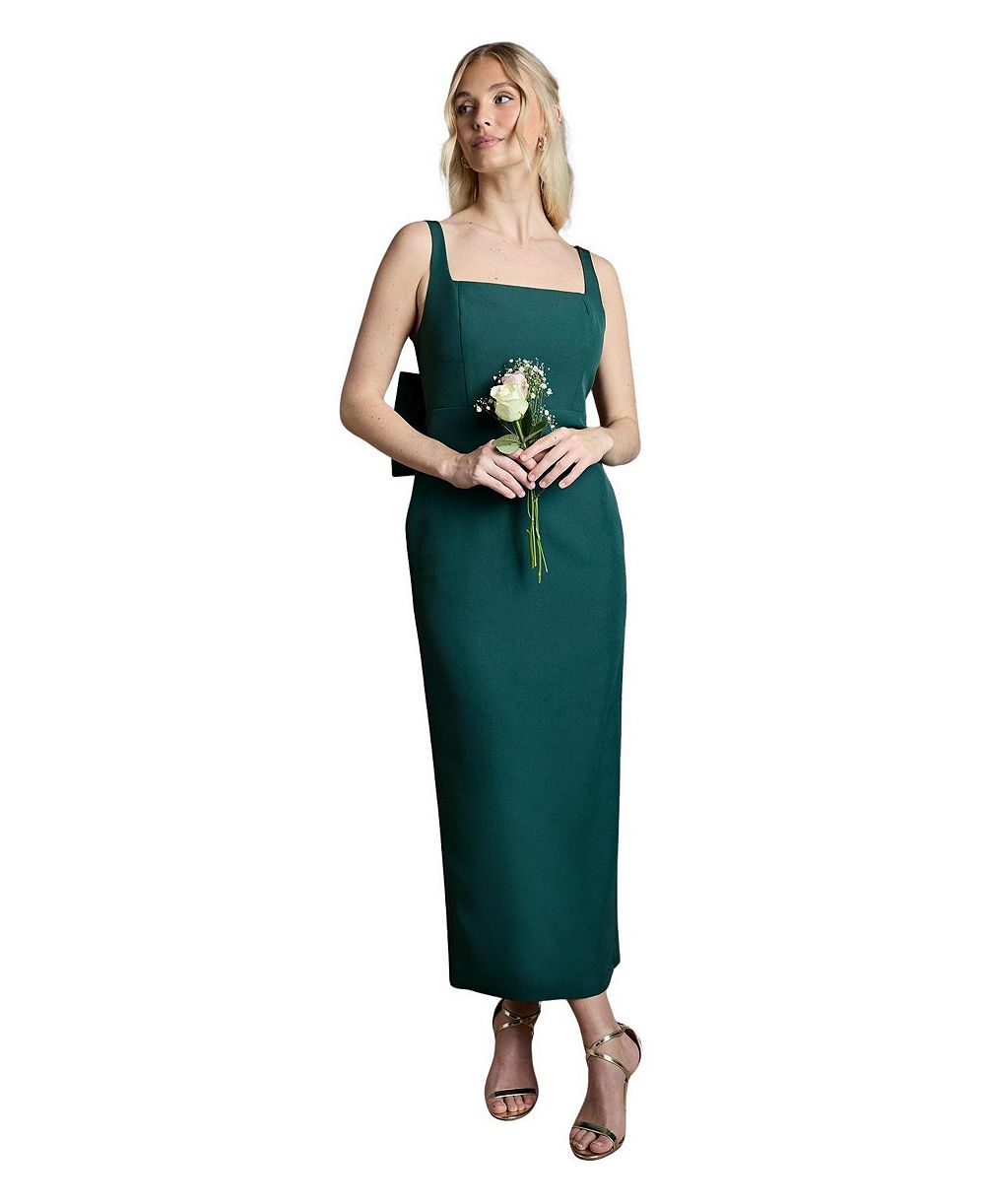 Женское платье Coast Bow Back Square Neck Maxi