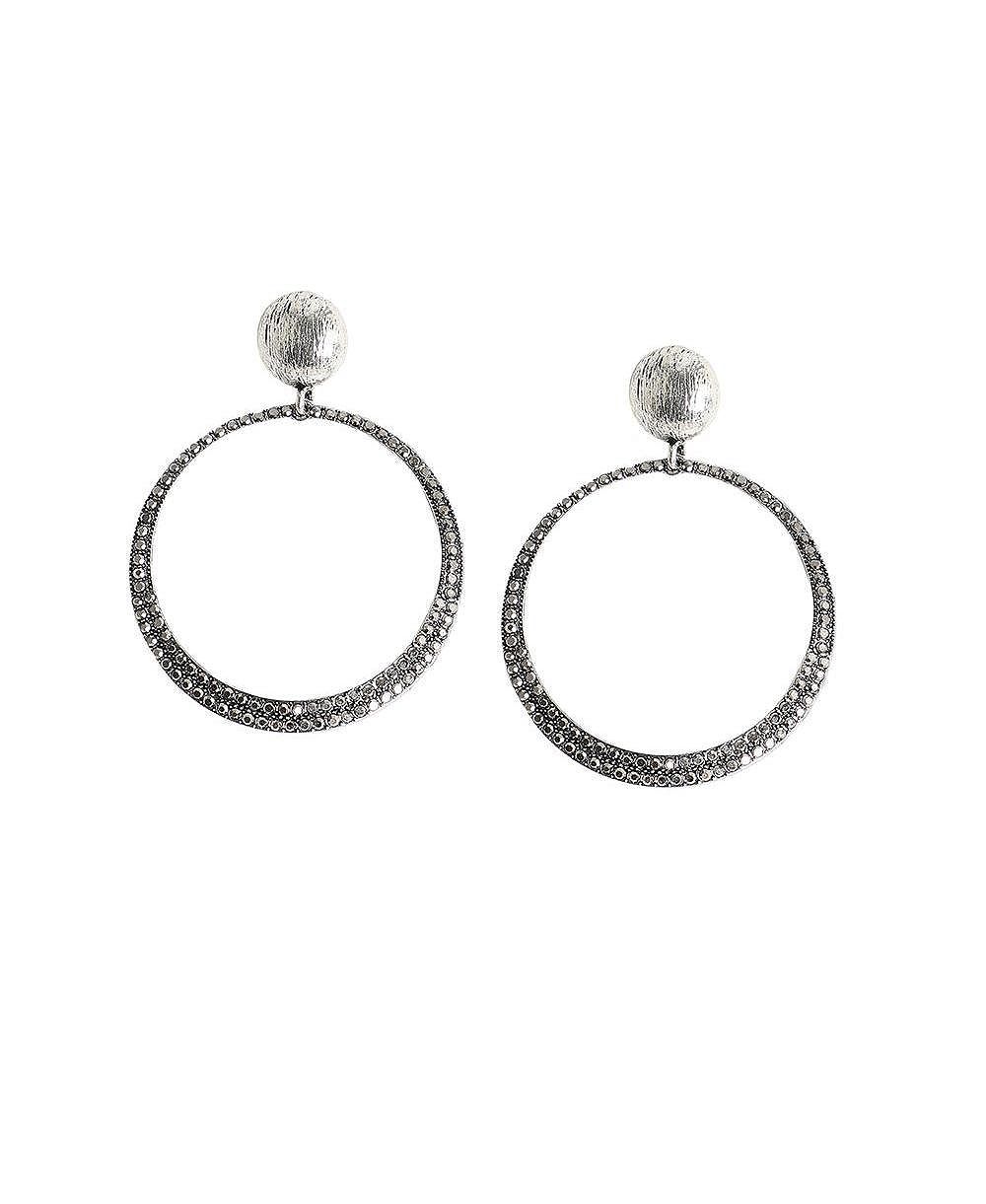 SOHI Crystal Drop Earrings