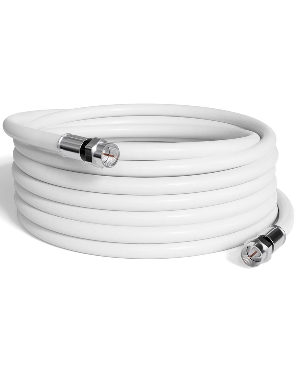 Коаксиальный кабель Lofree RG6 с двойным экранированием для использования внутри и вне помещений с низкими потерями и четким сигналом