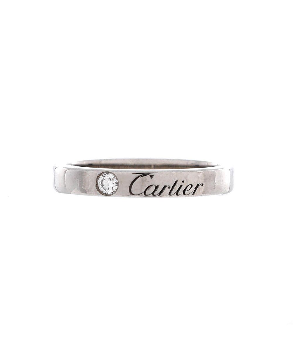 Pre-Owned Cartier C de Cartier Wedding Band Ring