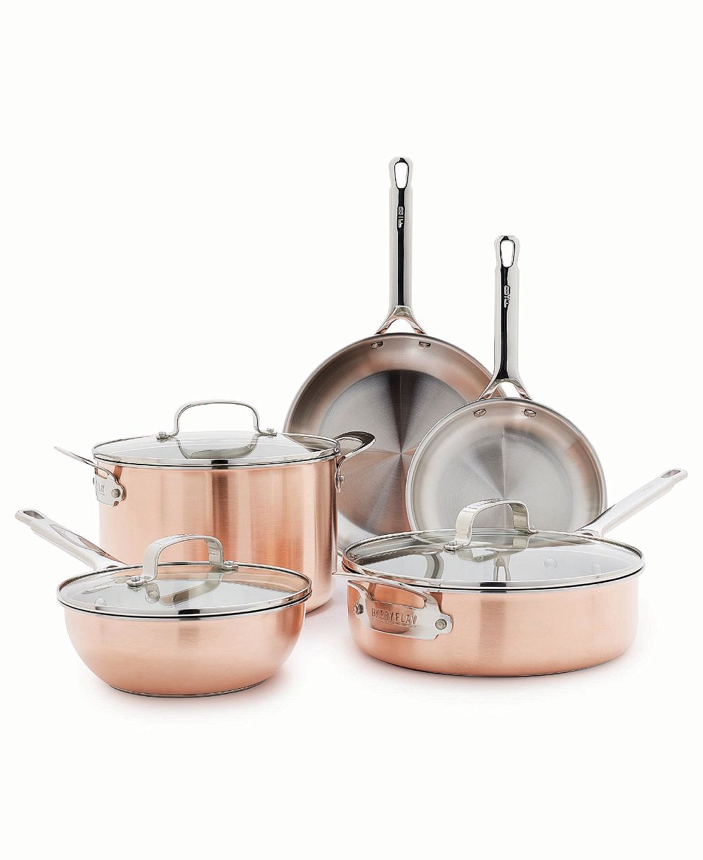 GreenPan Bobby Flay набор кухонной посуды Copper Clad, 8 предметов