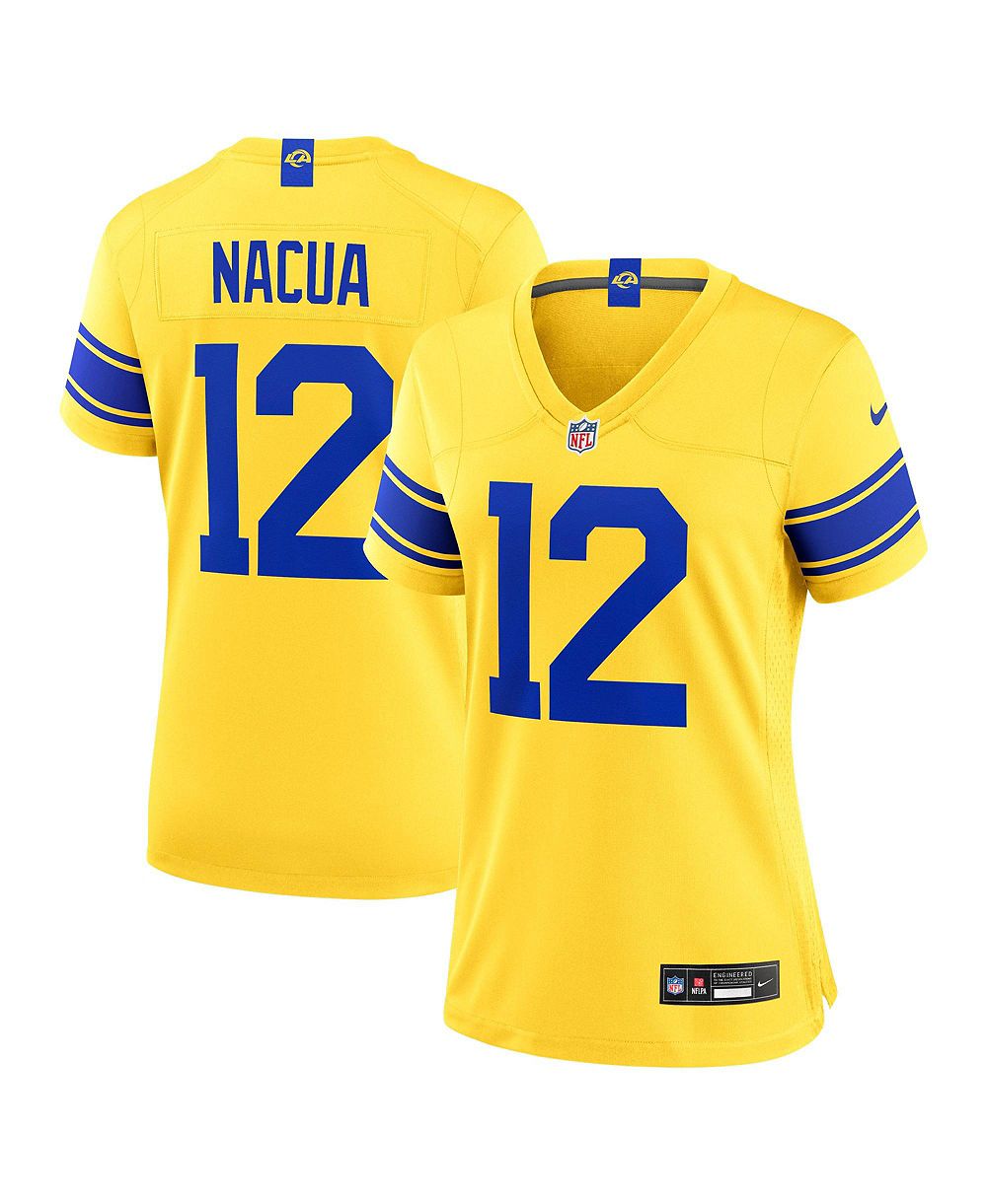 Женская джерси Nike Puka Nacua Los Angeles Rams Classic Sol Game