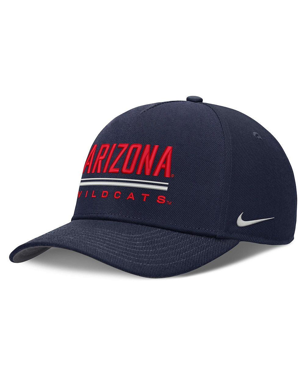 Men's Nike Navy Arizona Wildcats 2026 Sideline Dri-FIT Rise Adjustable Hat