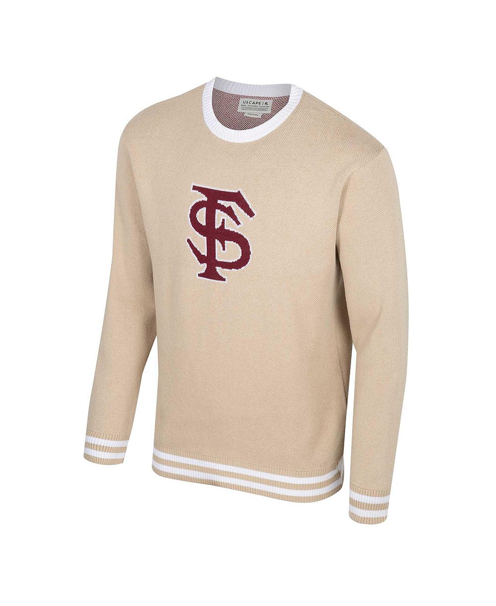 Мужской и женский свитер Uscape Apparel цвета тан, Florida State Seminoles