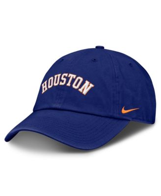 Мужская кепка Nike Deep Royal Houston Astros Club Adjustable