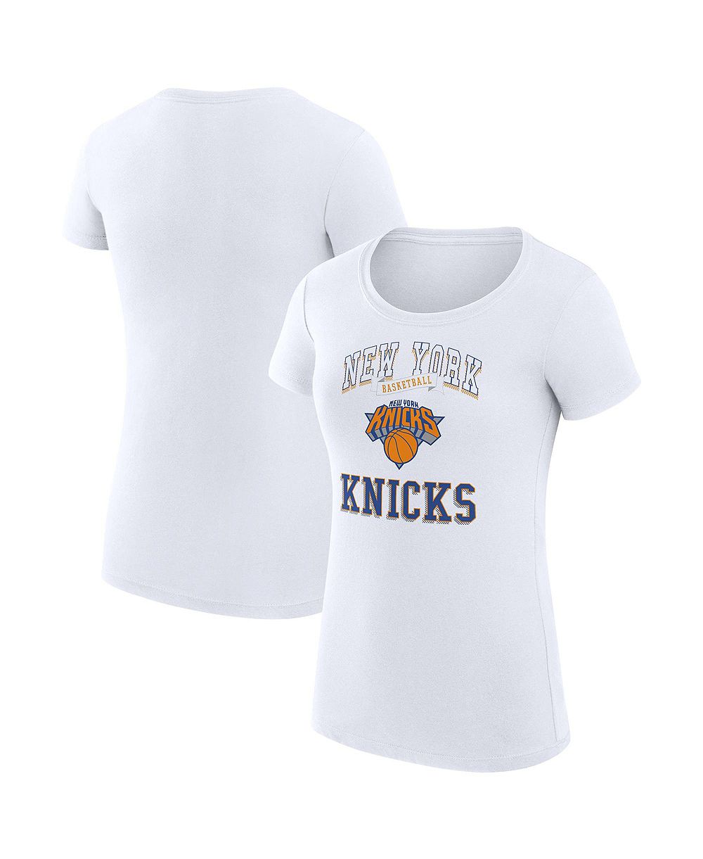 G-III 4Her by Carl Banks Женская футболка с логотипом команды New York Knicks Super-Slim Fit