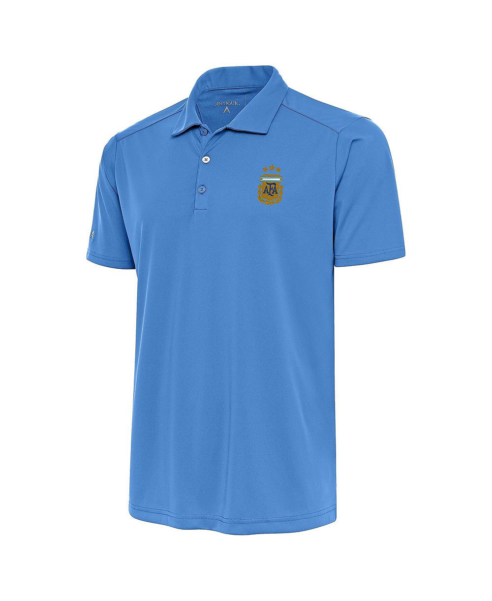 Поло Antigua Men's Powder Blue Argentina National Team Tribute