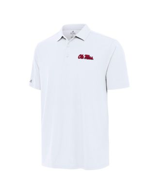 Antigua Men's White Ole Miss Rebels Era Polo Shirt