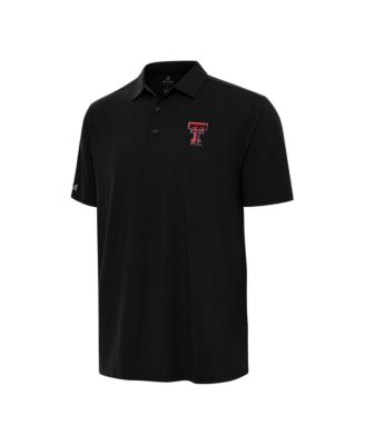 Antigua Мужская рубашка-поло Texas Tech Red Raiders Era, черная