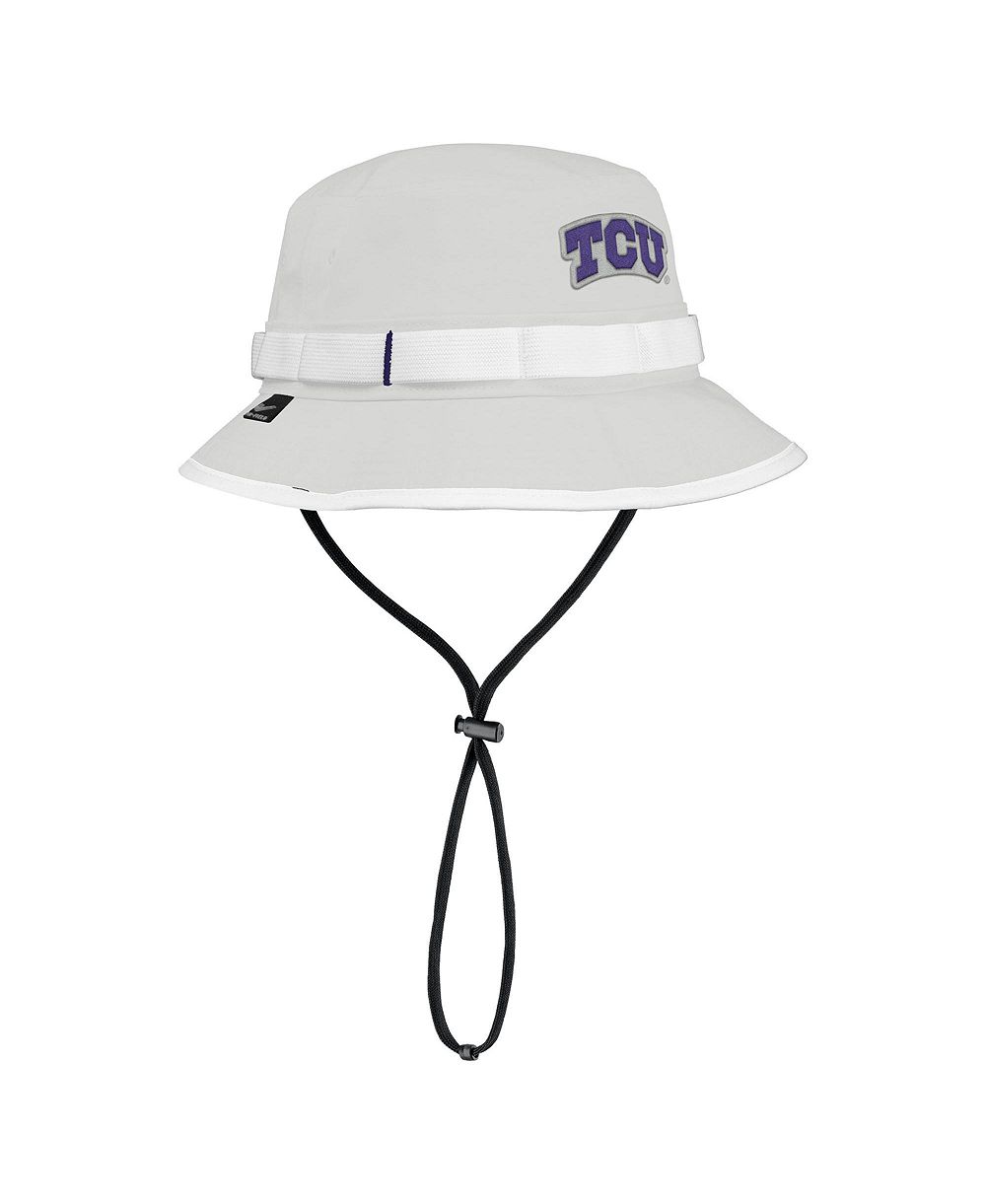 Nike мужская бейсболка-козырек TCU Horned Frogs 2025 On-Field Performance, серый цвет