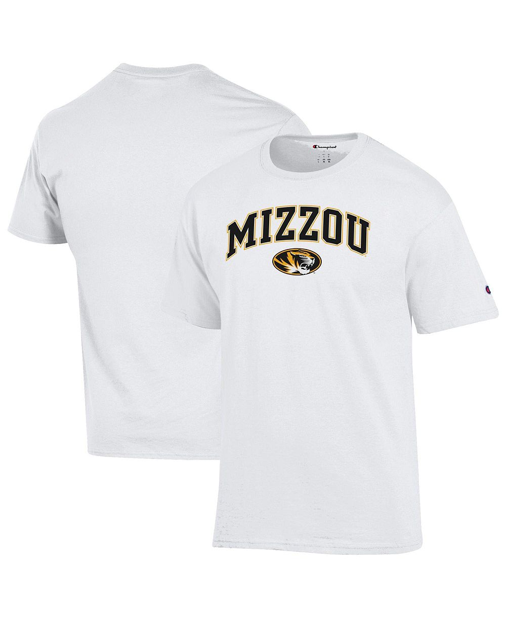 Champion Men's Champion White Missouri Tigers Arched Logo T-Shirt