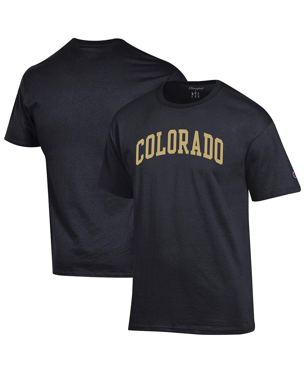 Champion Мужская футболка Black Colorado Buffaloes Basic Arch