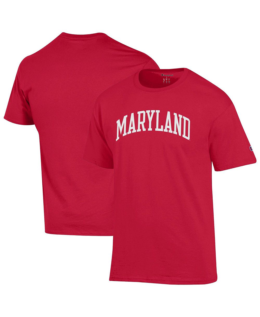 Мужская футболка Champion Red Maryland Terrapins Basic Arch