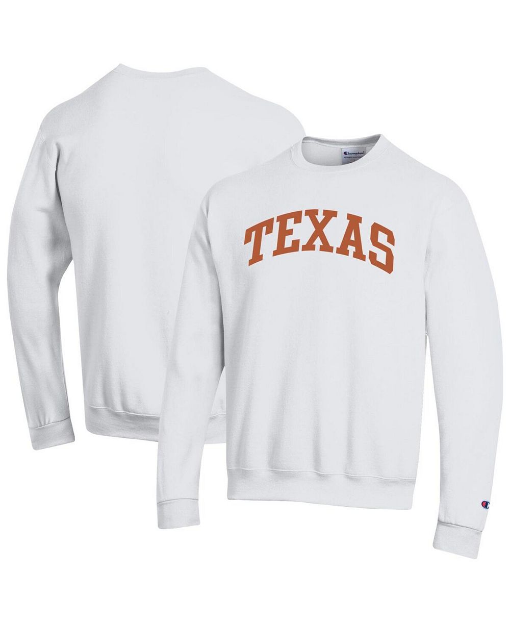 Мужской флисовый пуловер Champion цвета Texas Orange с арочным логотипом Texas Longhorns