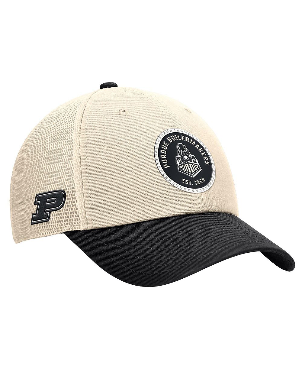 Nike Men's Natural Purdue Boilermakers Club Trucker Adjustable Hat