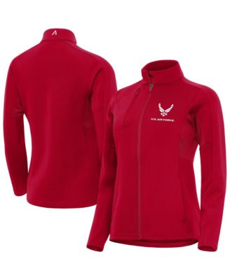 Antigua Женская красная куртка Air Force Generation Full-Zip