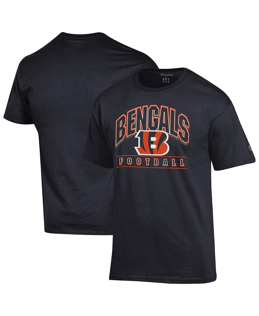 Мужская футболка Champion Black Cincinnati Bengals Football