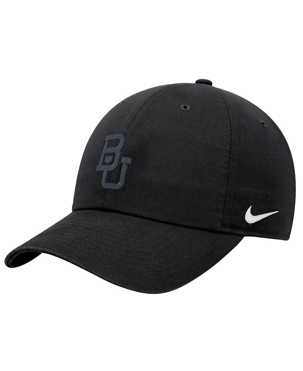 Мужская регулируемая кепка Nike Baylor Bears Blackout Club