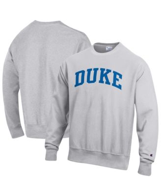 Champion Мужской серый свитшот Champion Black Duke Blue Devils Reverse Weave Fleece