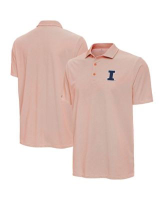 Antigua Мужская рубашка поло Illinois Fighting Illini