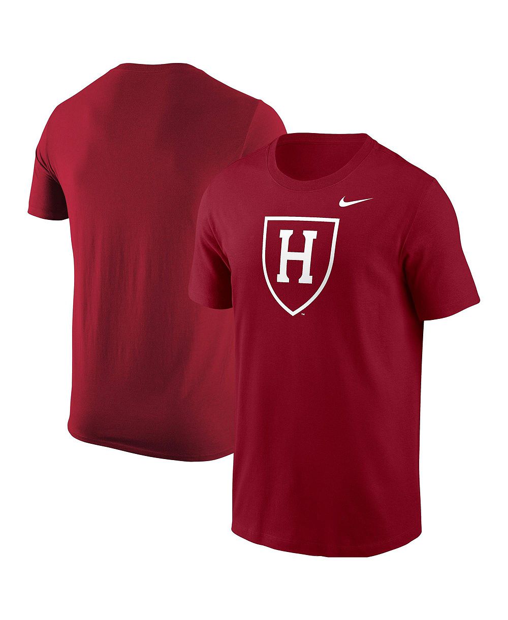 Мужская футболка Nike Crimson Harvard Crimson Primary Logo