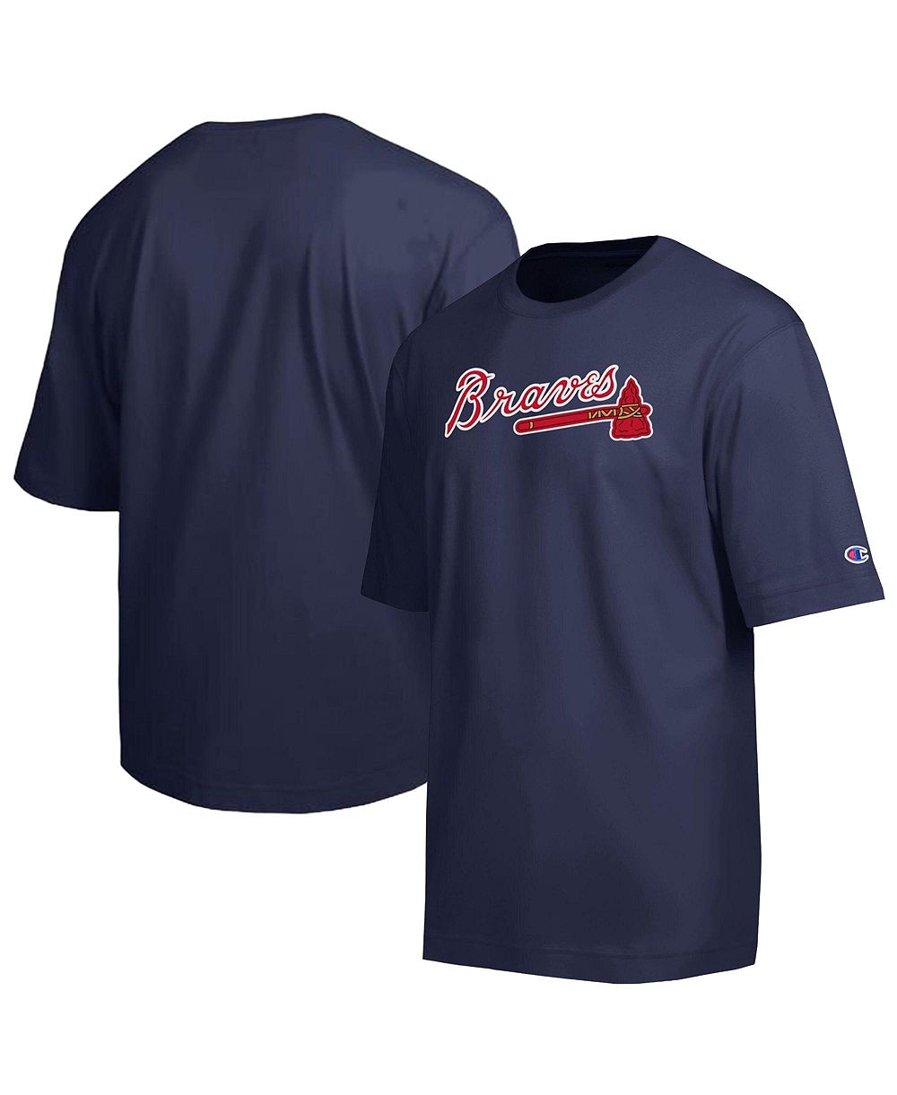 Champion Мужская футболка Atlanta Braves All Star Chenille Wordmark Navy