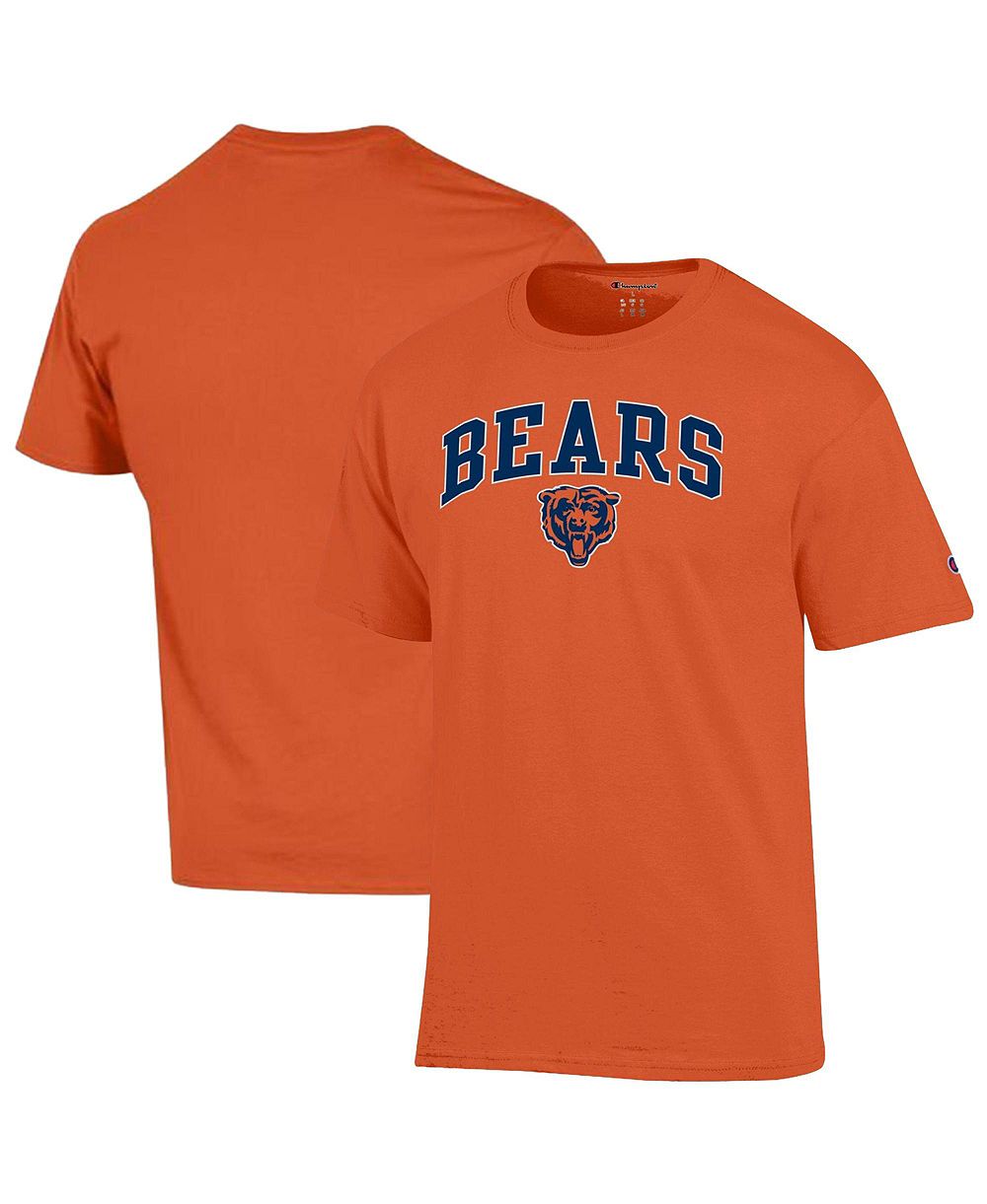 Champion Мужская футболка Chicago Bears Arch Over Logo Orange