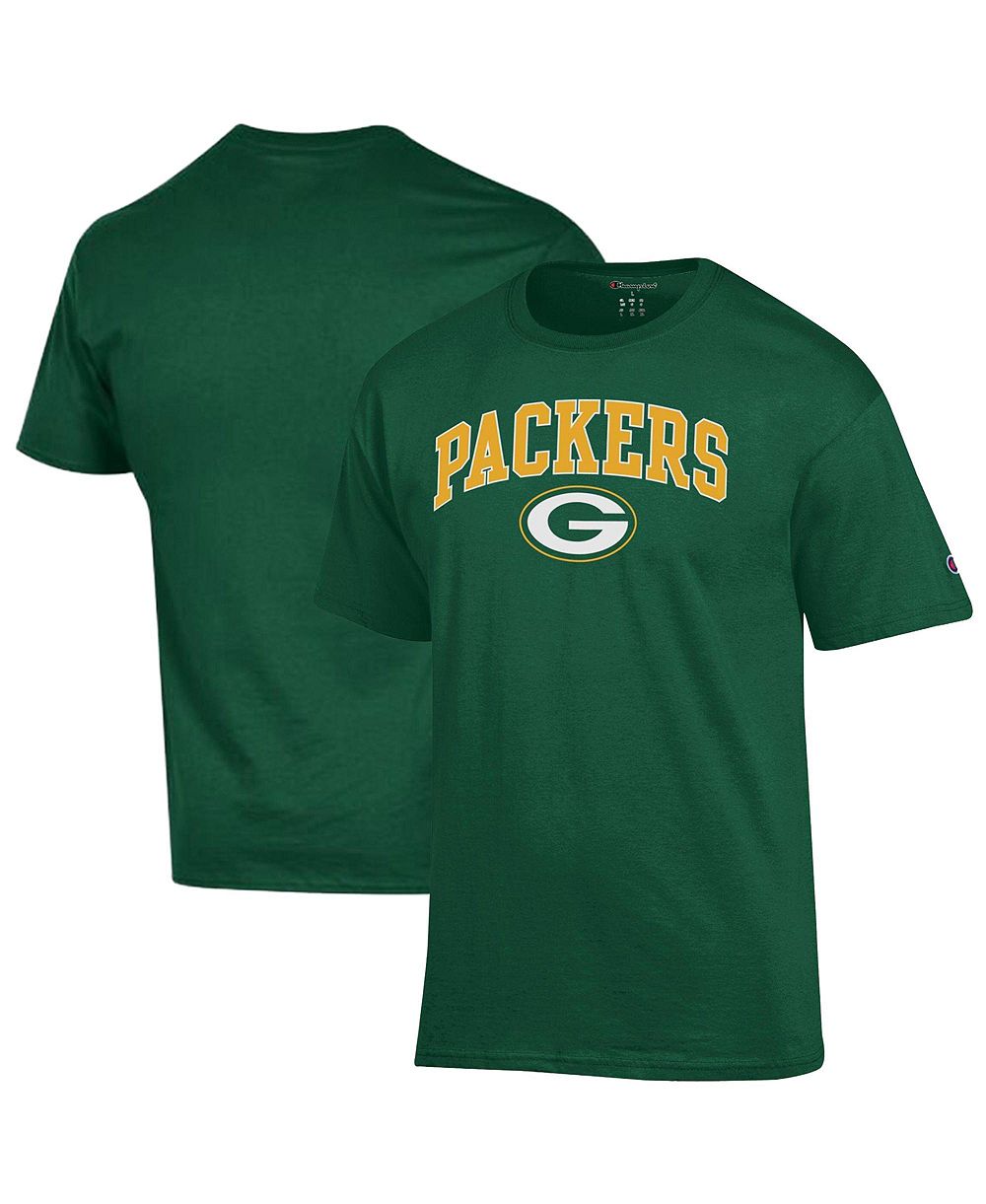 Champion Men's Green Bay Packers Arch Over Logo T-Shirt