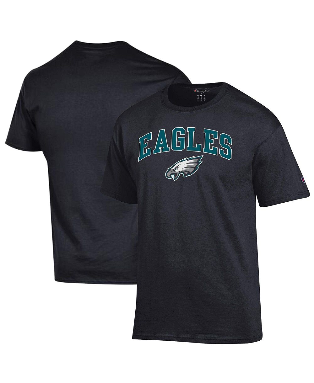 Champion мужская черная футболка с дугой логотипа Philadelphia Eagles
