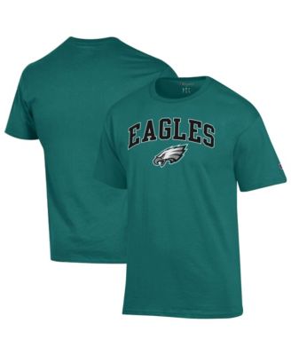 Champion Men's Midnight Green Philadelphia Eagles Arch Over Logo T-Shirt