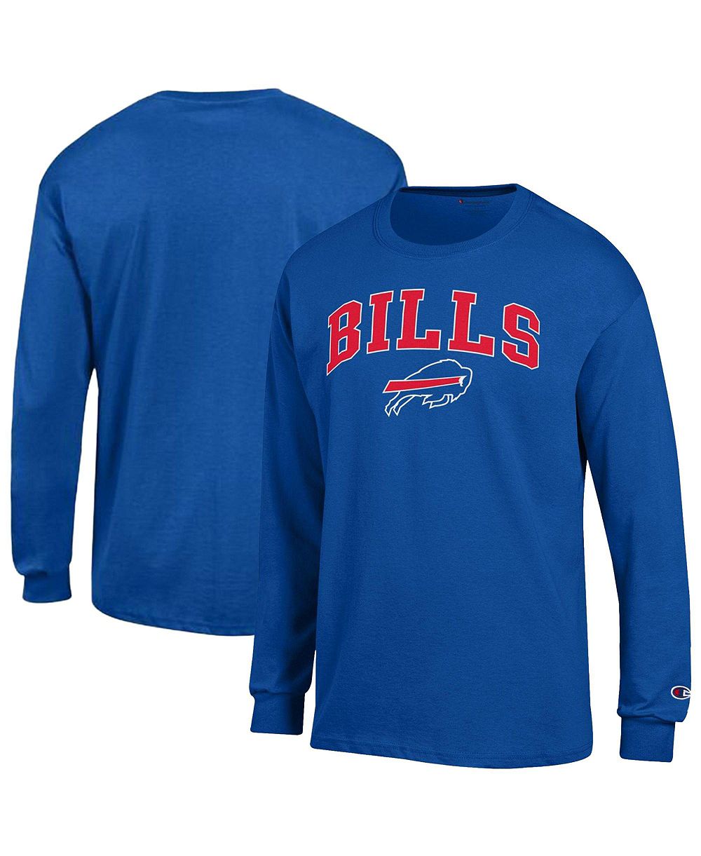 Champion Men's Royal Buffalo Bills Arch Over Logo Long Sleeve T-Shirt